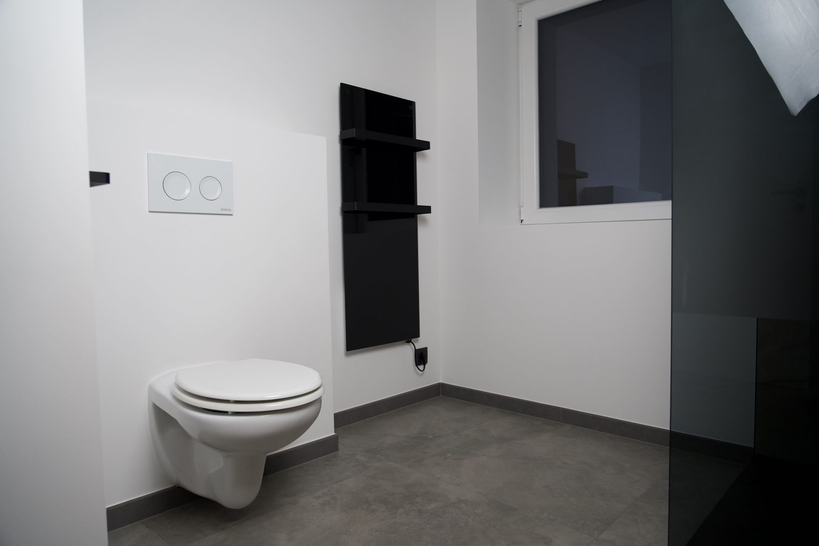 WC suspendu et finitions soignées à Verviers